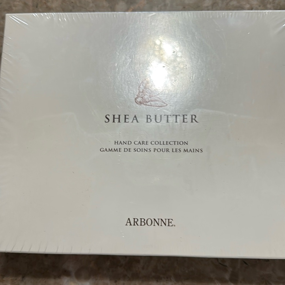 Shea, butter, hand care collection